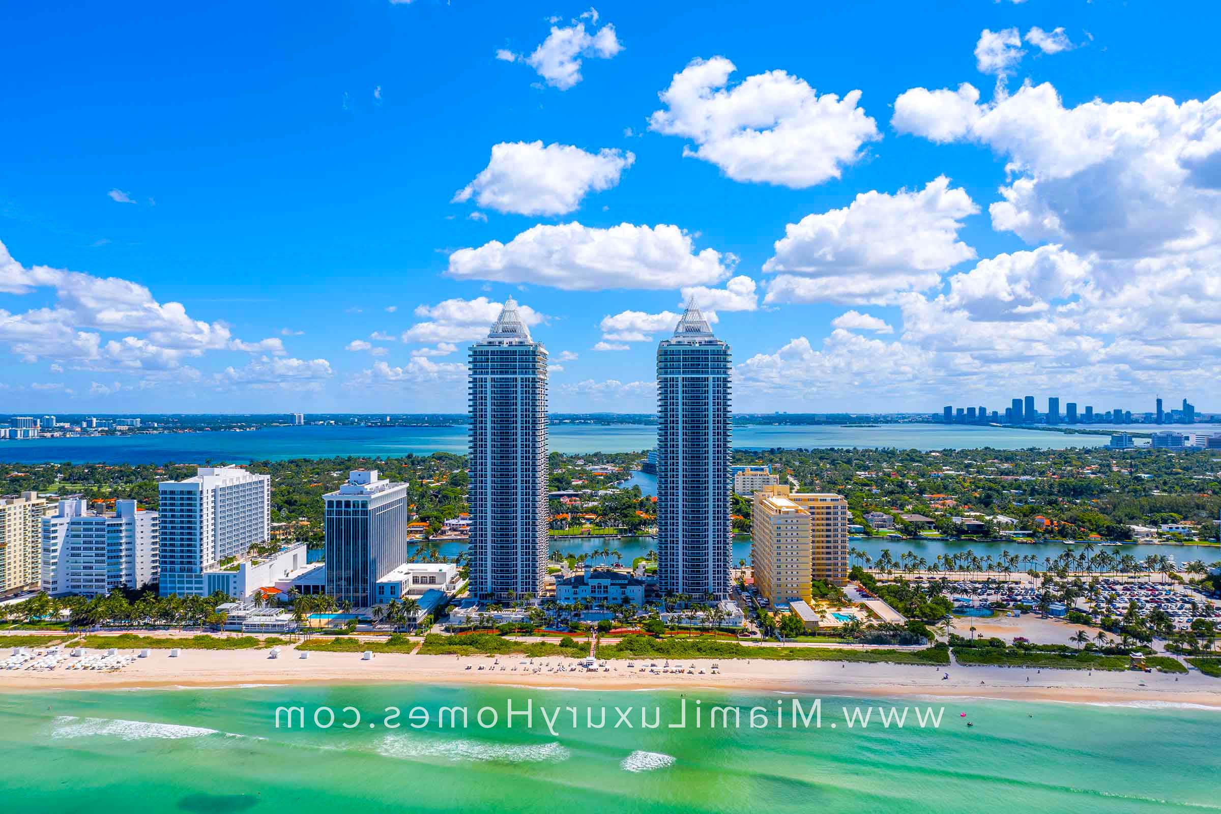 Blue Diamond Condo Building in Miami Beach